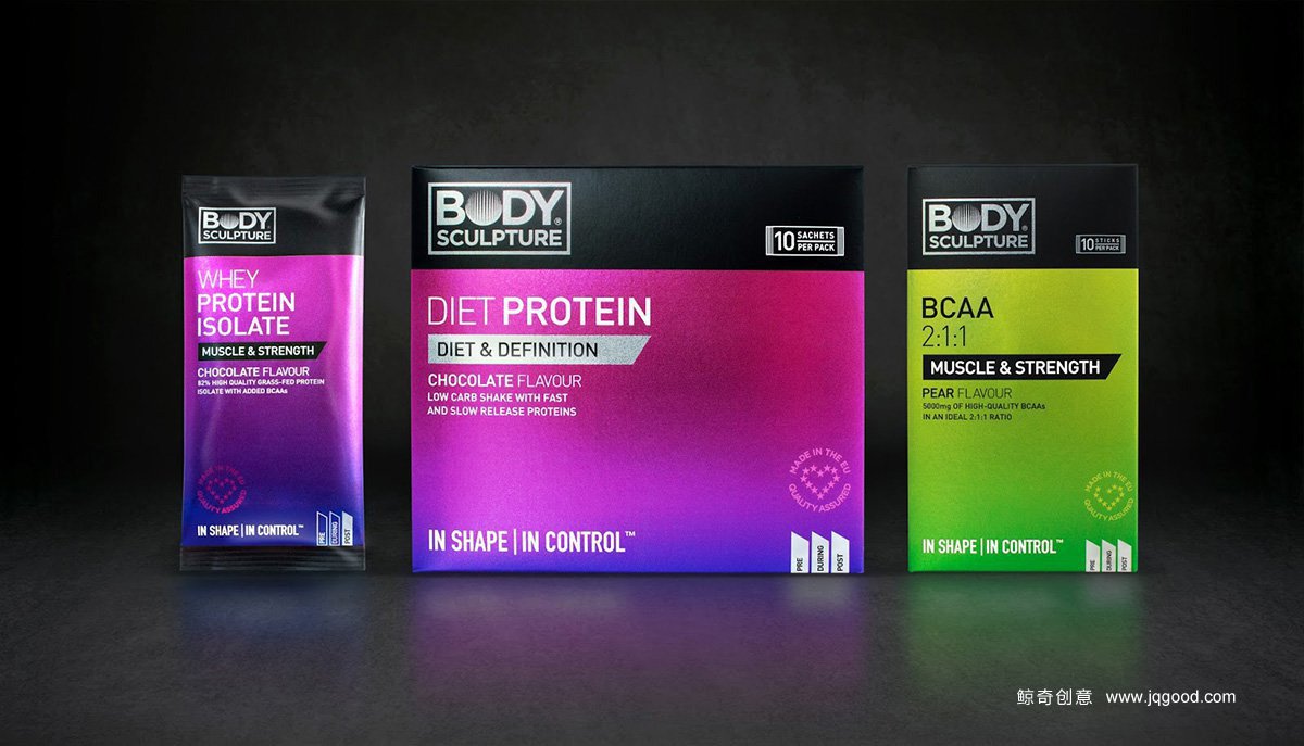 健身食品包裝設計